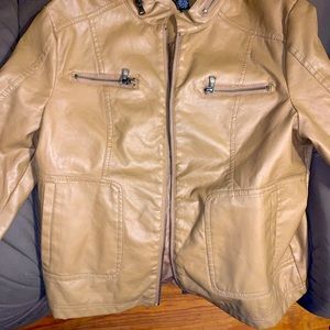 Rue 21 Leather Jacket- used to get so many compliments, but now it’s too small.